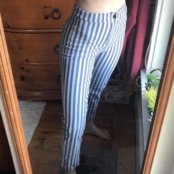 brandy melville striped pants - Picture 1 of 4